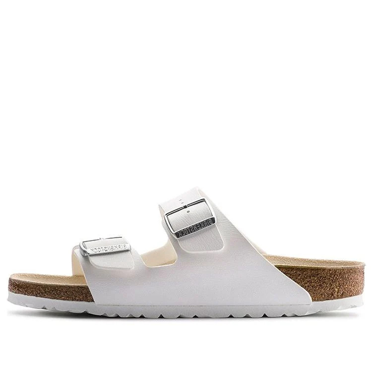 Birkenstock Arizona Birko-Flor 'White' 51733 | KICKS CREW