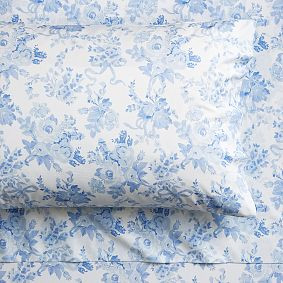 LoveShackFancy Garden Damask Organic Sheet Set | Pottery Barn Teen