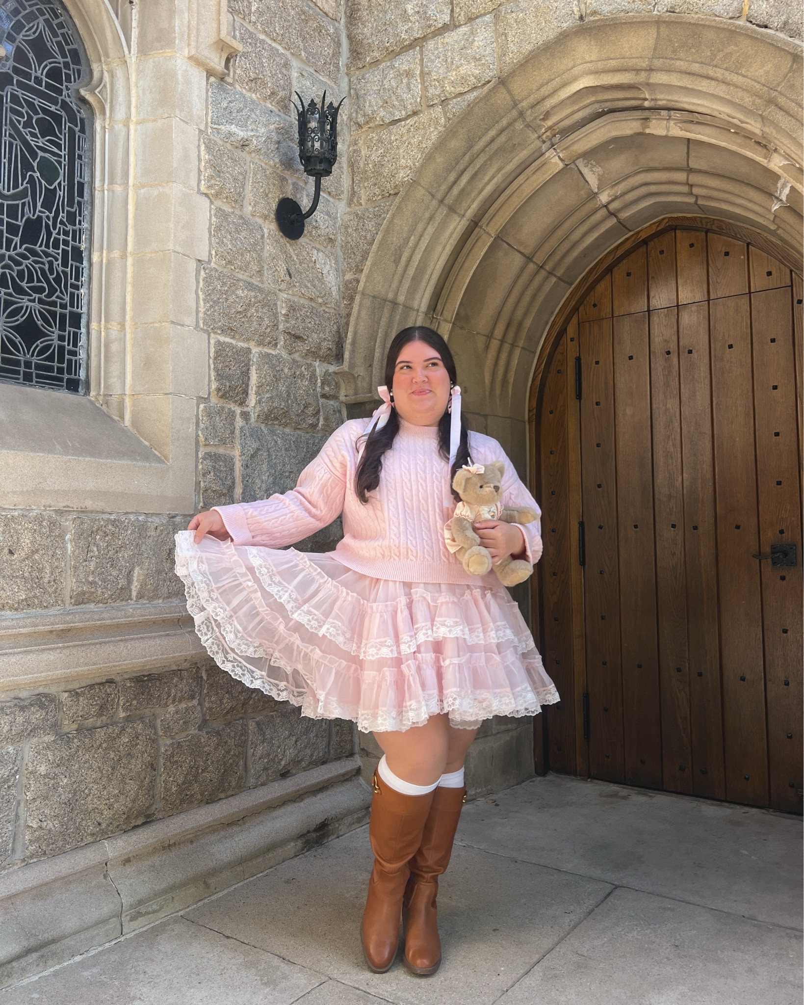 Plus size winter outfit idea! 🎀🧸🩰

#LTKFindsUnder50 #LTKPlusSize #LTKCyberWeek