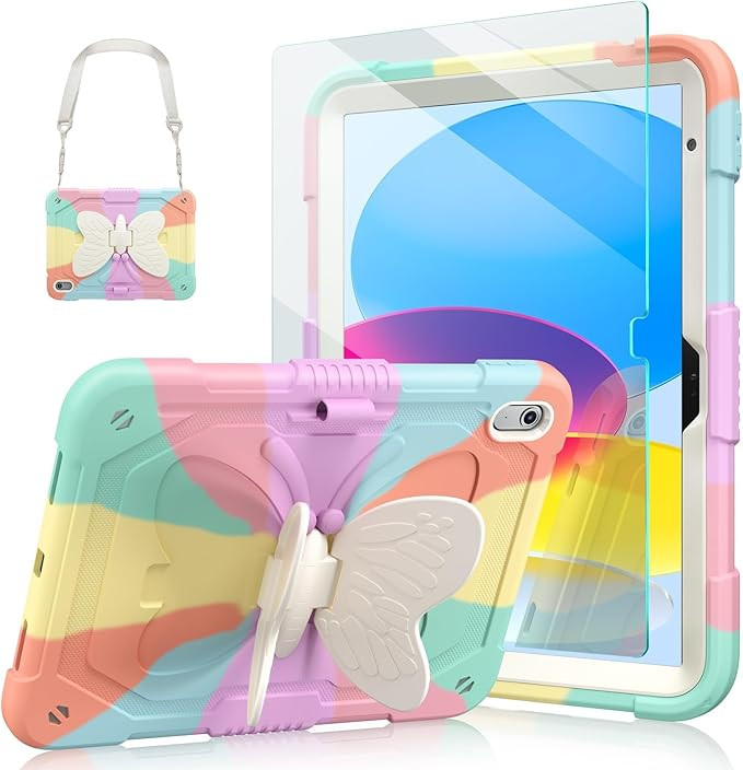 Ambison Case for iPad (A16) 11th/10th Generation (2025/2022) 11''/10.9'' for Kids Girls with 9H T... | Amazon (US)