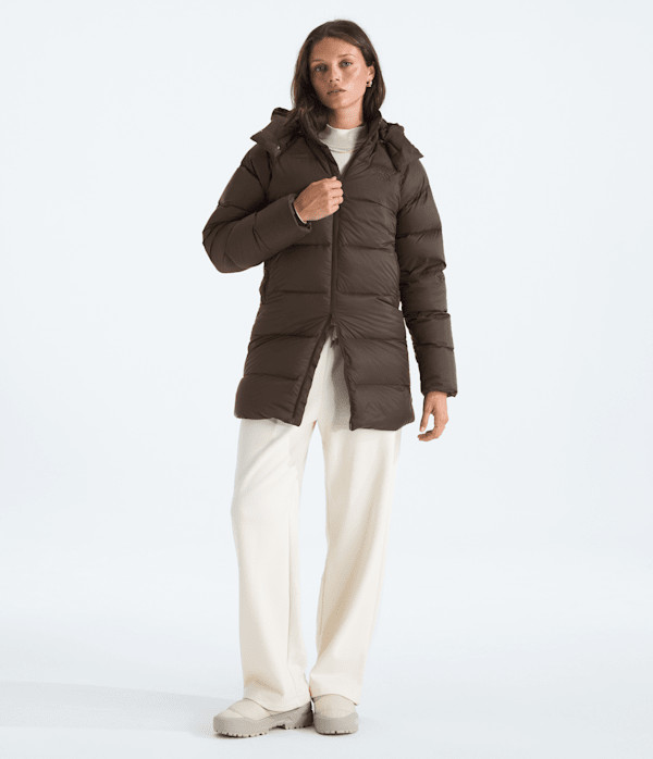 The North Face Women’s Hydrenalite™ City Down Hooded Parka (Size: XXL): Smokey Brown | The North Face (US)