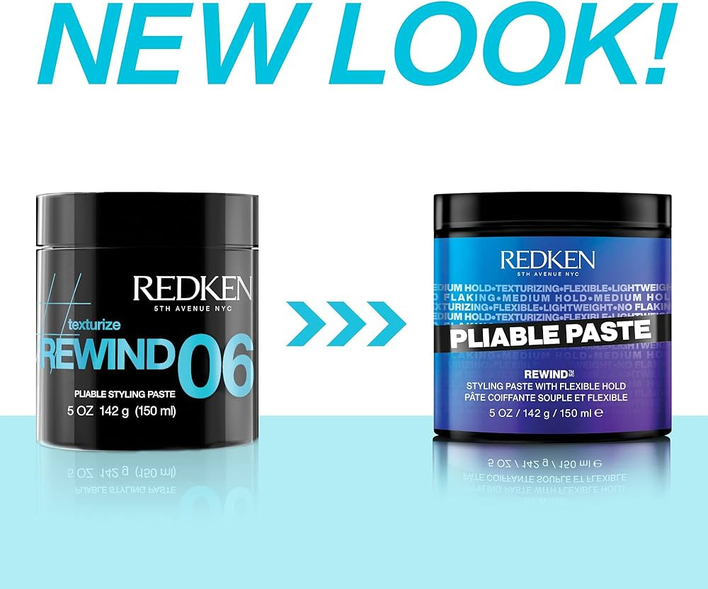 Redken Pliable Styling Paste With Flexible Hold For All Hair Types - Adds Lightweight, Flexible T... | Amazon (US)