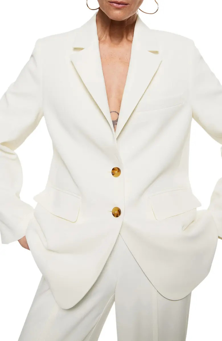 MANGO Oversize Suit Blazer | Nordstrom | Nordstrom