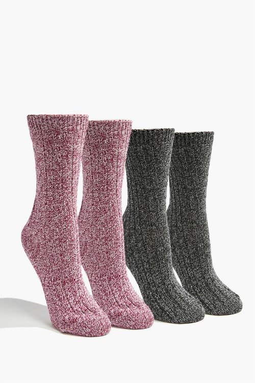 Marled Crew Socks Set | Forever 21 (US)