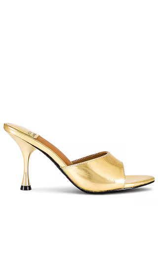 Agent Mules in Gold Metallic | Revolve Clothing (Global)