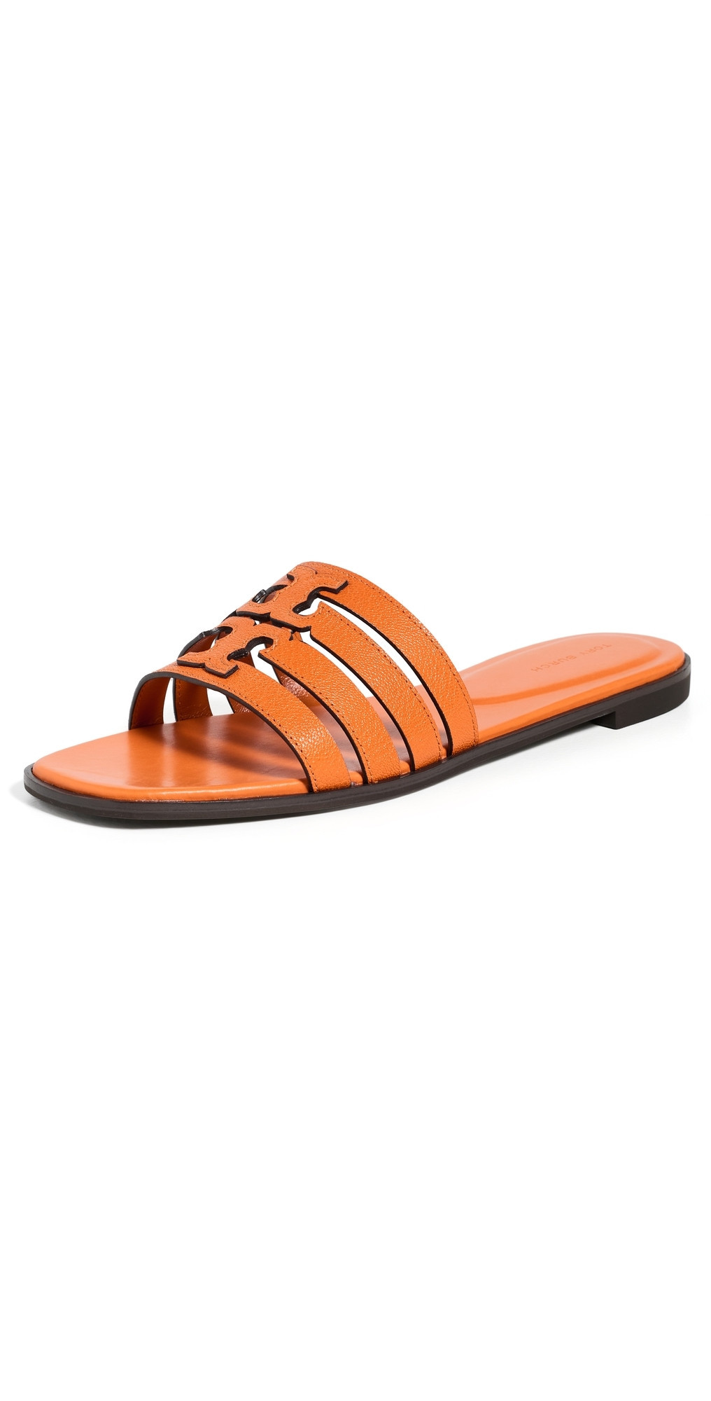 Tory Burch Ines Cage Slides Orange Citrine 9.5 | Shopbop