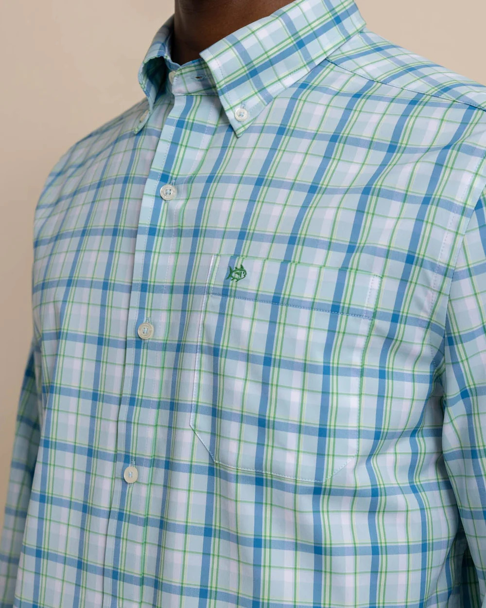 brrr°® Whalehead Plaid Intercoastal Sport Shirt | Southern Tide