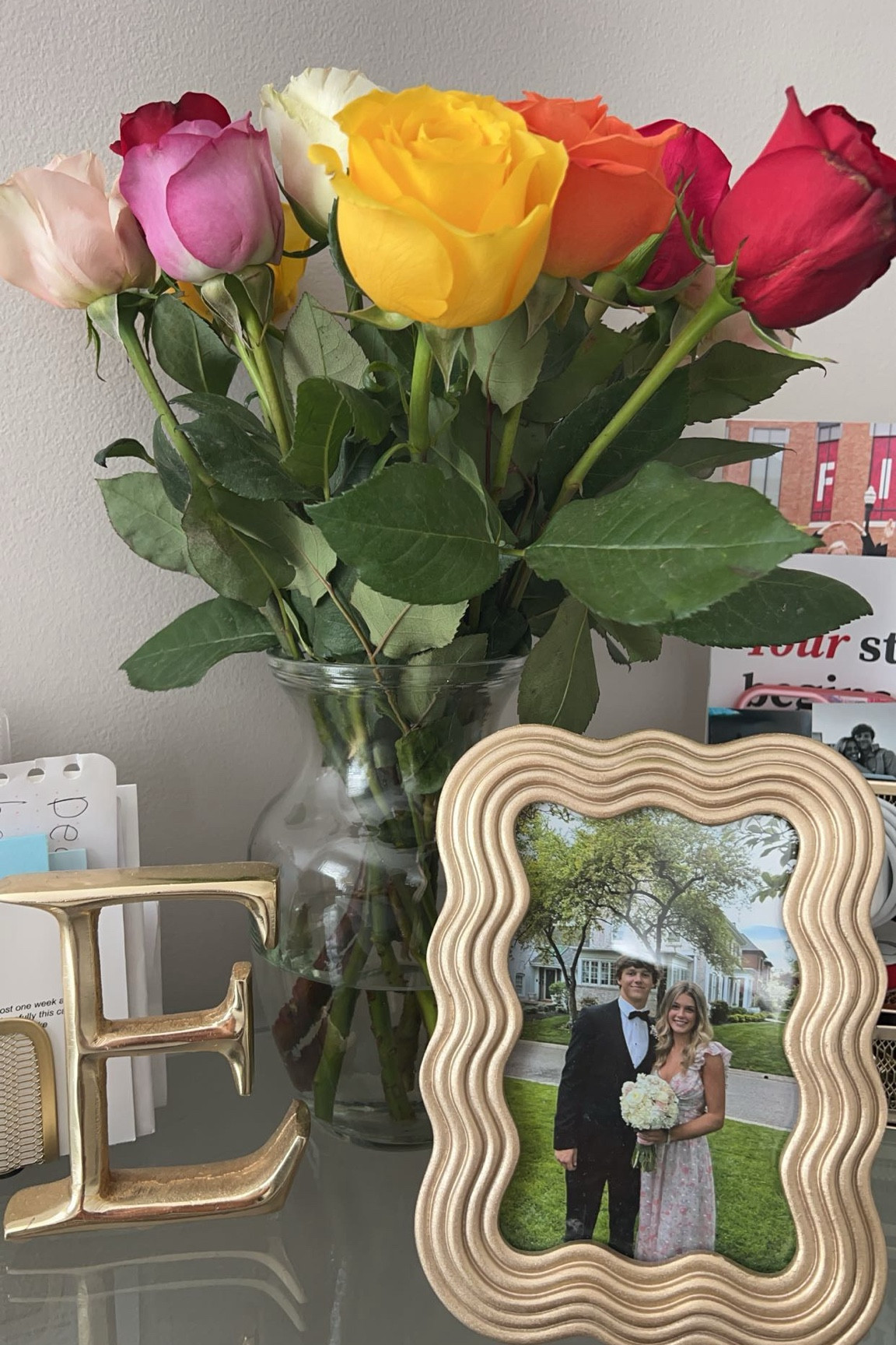 Desk decor! E initial is Amazon!! 🤍🤍

#LTKGiftGuide #LTKHome #LTKU