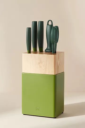 Zwilling Now 6-Piece Knife Block Set | Anthropologie (US)