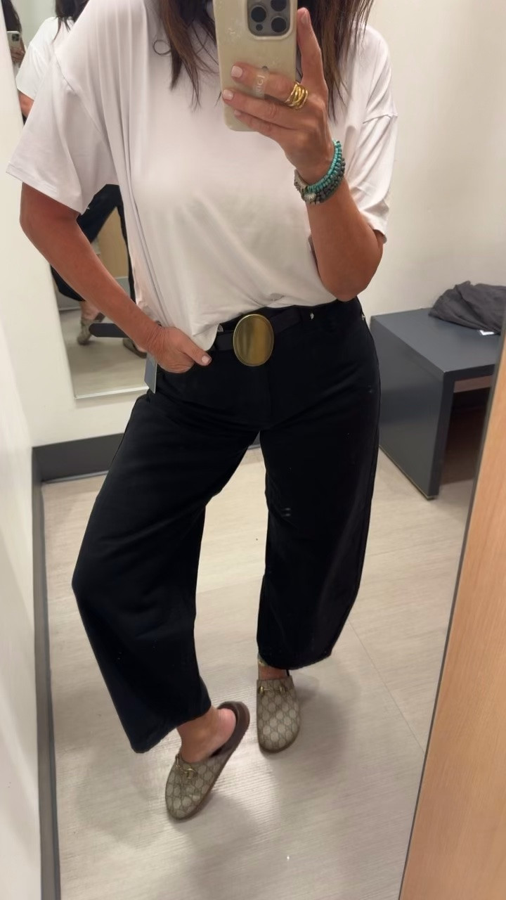 Wearing size 6 and these barrel jeans rival the expensive versions!

#LTKOver40 #LTKmomlife #LTKTravel