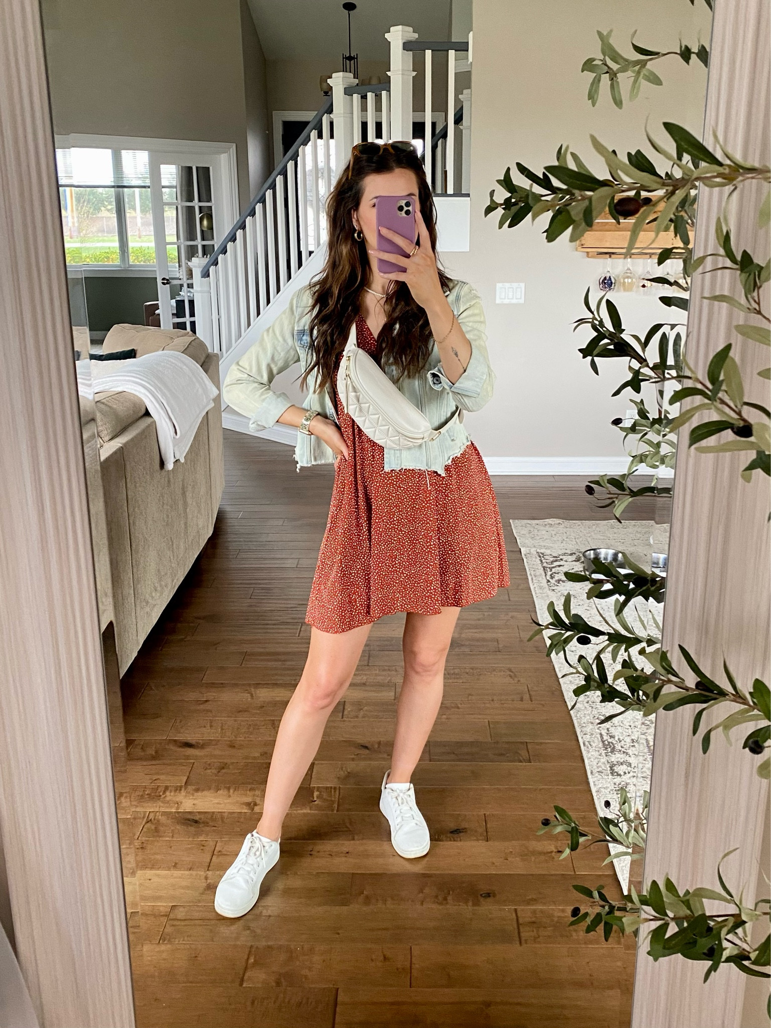 Spring outfit 
Dress in size medium 

#LTKunder50 #LTKstyletip #LTKshoecrush