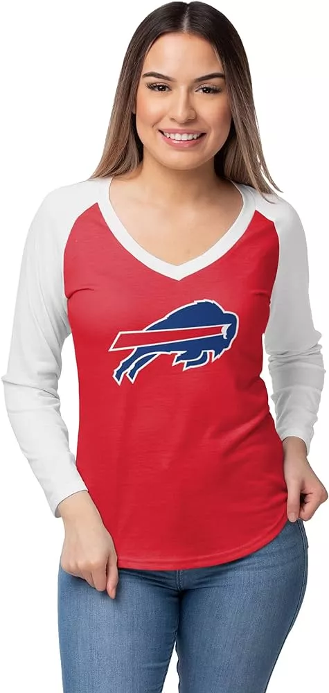 FOCO Men's NFL Team Logo Ladies Fashion Crop Top Shirt