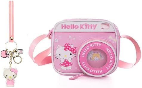 Cute Mini Crossbody Bags, Soft PU Leather Shoulder Bags, Cartoon Adjustable Zipper Cross Body Bag... | Amazon (US)