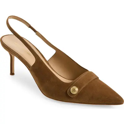 Veronica Beard Rami Slingback Pump in Navy at Nordstrom, Size 6.5 | Nordstrom