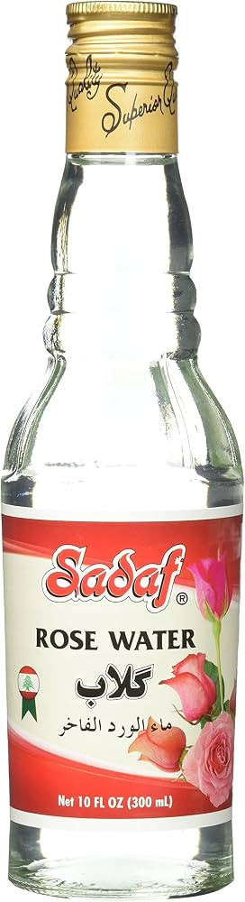 Sadaf Rose Water Glass Bottle, 10 fl. oz. | Amazon (US)