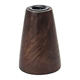 Bloomingville Modern Mango Wood Taper Candle Holder, Walnut | Amazon (US)