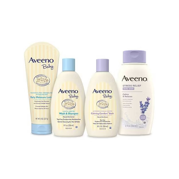 Aveeno Bath Time Gift Set - 12 fl oz | Target