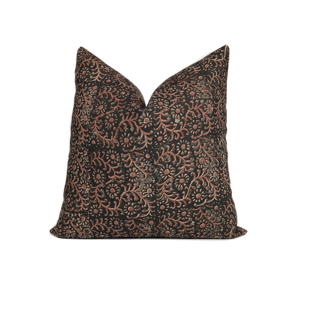 Noir Saffron Pillow Cover , Throw Pillows Pillow Covers | Etsy (US)