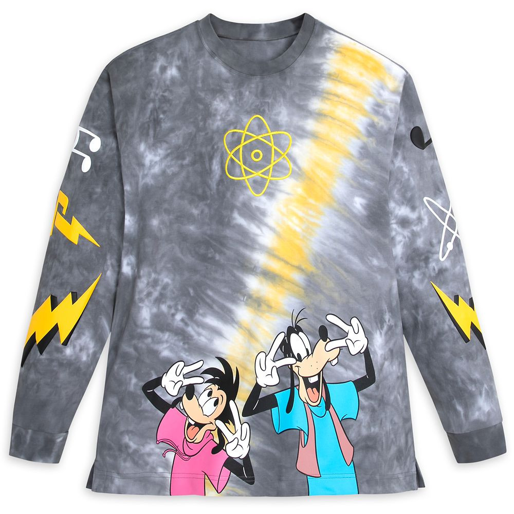 A Goofy Movie Tie-Dye Long Sleeve T-shirt for Adults | Disney Store