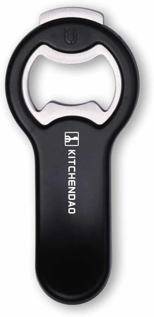 KITCHENDAO 2 in 1 Magnetic Beer Bottle Opener for Fridge and RV with Cap Catcher - Pop Can Soda C... | Amazon (US)