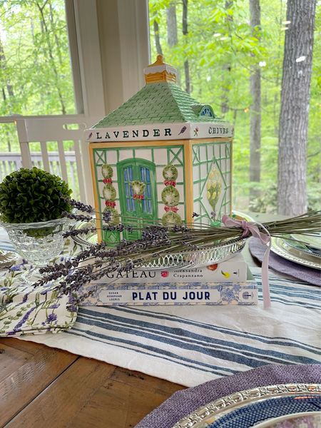 French country decor, lavender decor, table running, table decor 

#LTKunder50 #LTKunder100 #LTKhome