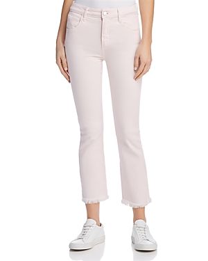 Paige Colette Crop Jeans in Faded Cotton Candy Pink - 100% Exclusive | Bloomingdale's (US)