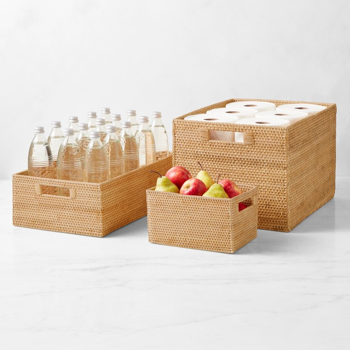Hold Everything Pantry Basket Classic Set | Williams-Sonoma