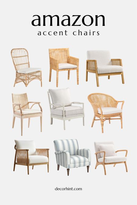 Accent chairs from Amazon 

#LTKhome