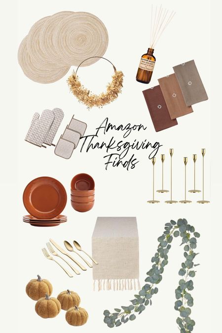 Amazon thanksgiving finds! 

#LTKHoliday #LTKSeasonal #LTKhome