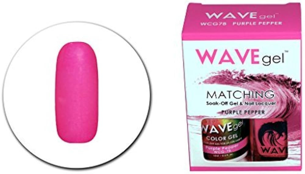 Wavegel - Matching - Purple Pepper - WCG78-78 | Amazon (US)