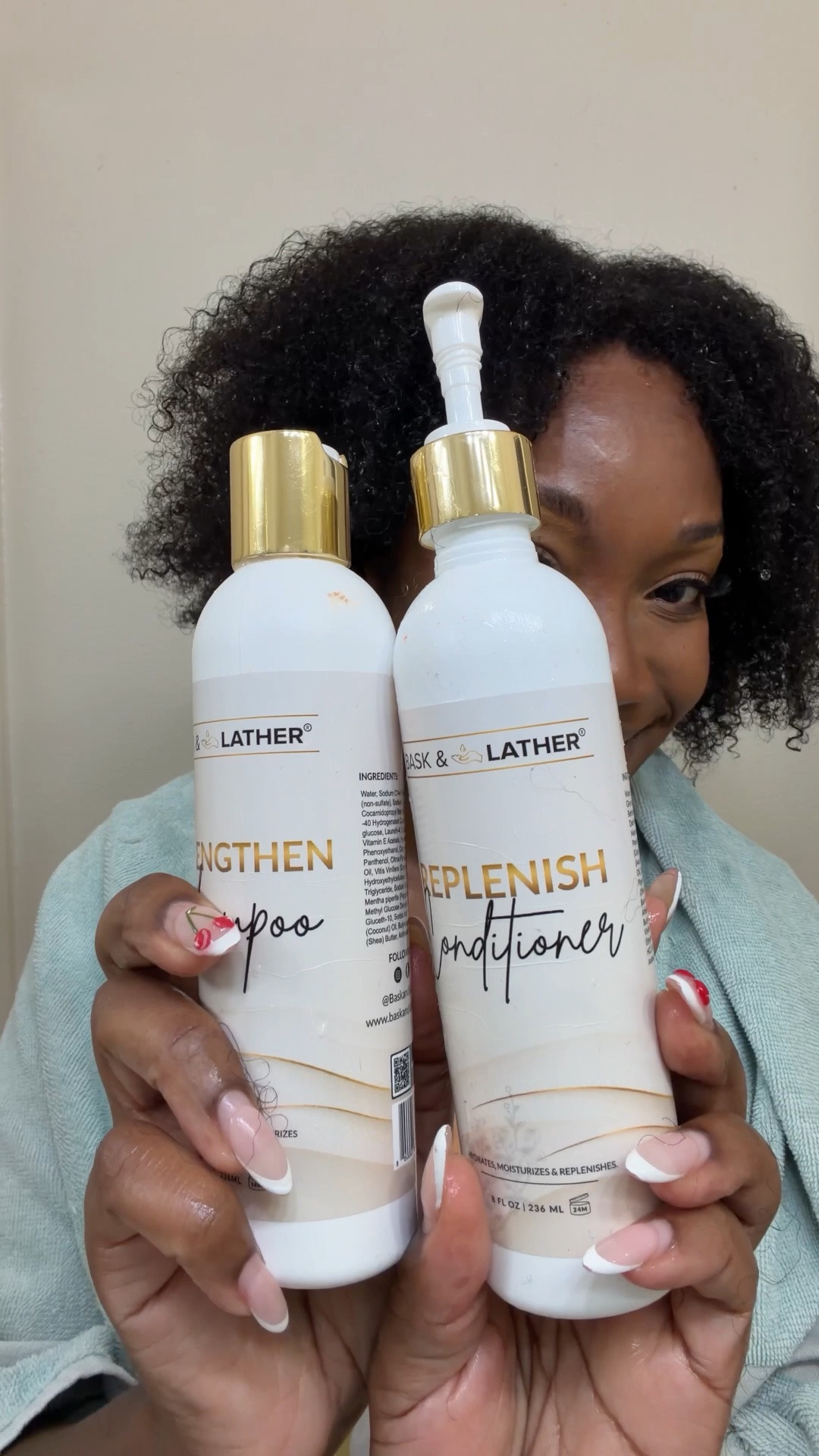 Bask and Lather Strengthen Shampoo and Conditioner duo

#LTKBeauty