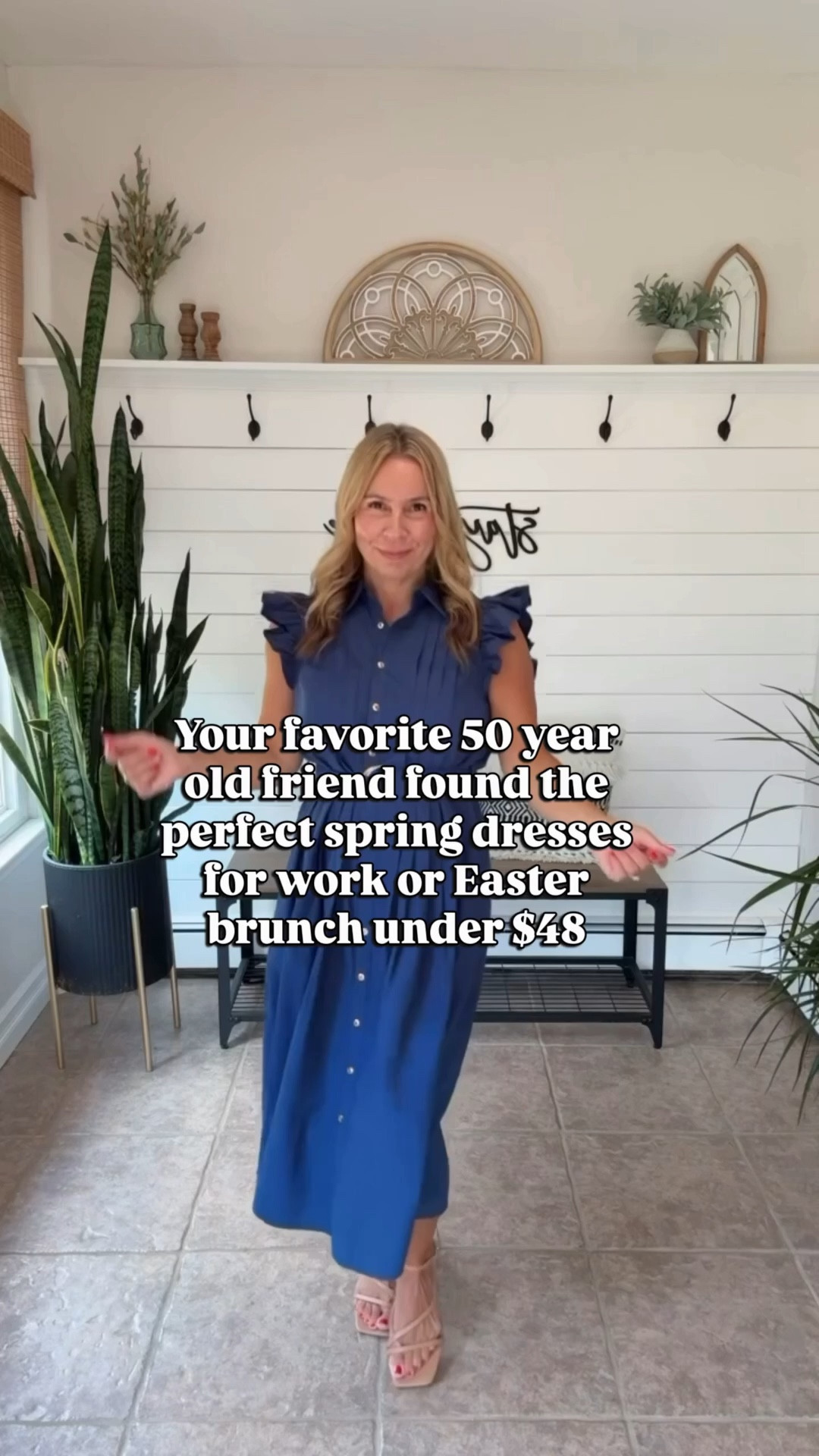 Spring dresses  you can wear to work or brunch. I’m wearing a medium in both Business casuals workwear, Easter dress women, spring outfits 2026, work outfits, Amazon fashion

#LTKOver40 #LTKWorkwear #LTKMidsize