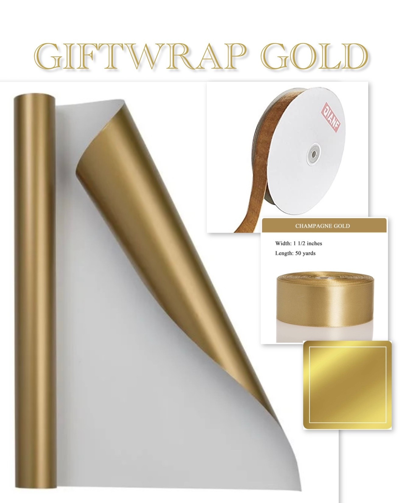 you can’t go wrong with ✨GOLD✨ and how lux would a color drench tone on tone gold wrapped gift look?! 

#LTKHoliday #LTKHome