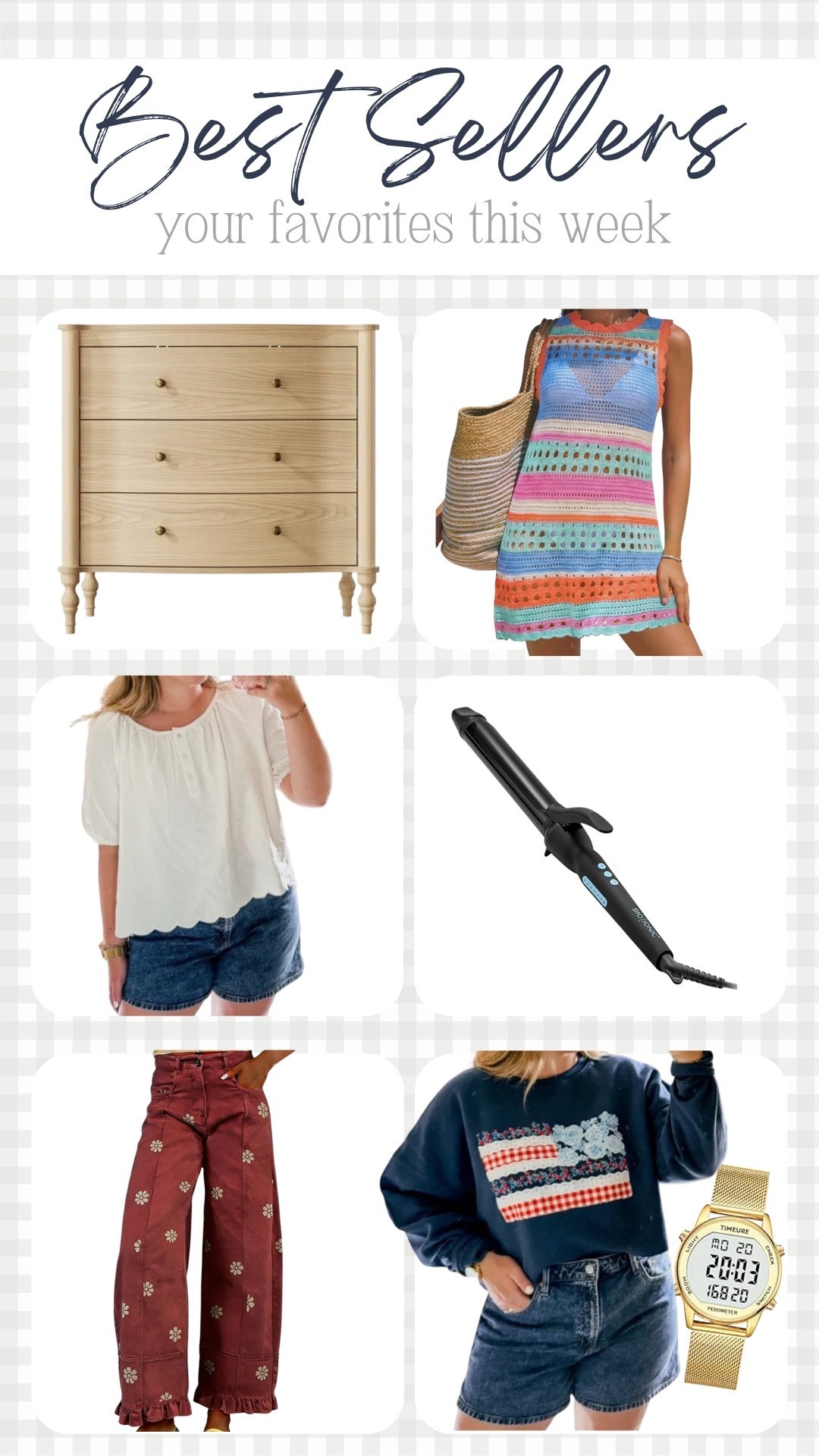 Your favorites this week! 

THEBLOOMINGNEST fashion decor Amazon wayfair hair Walmart 

#LTKSeasonal #LTKHome