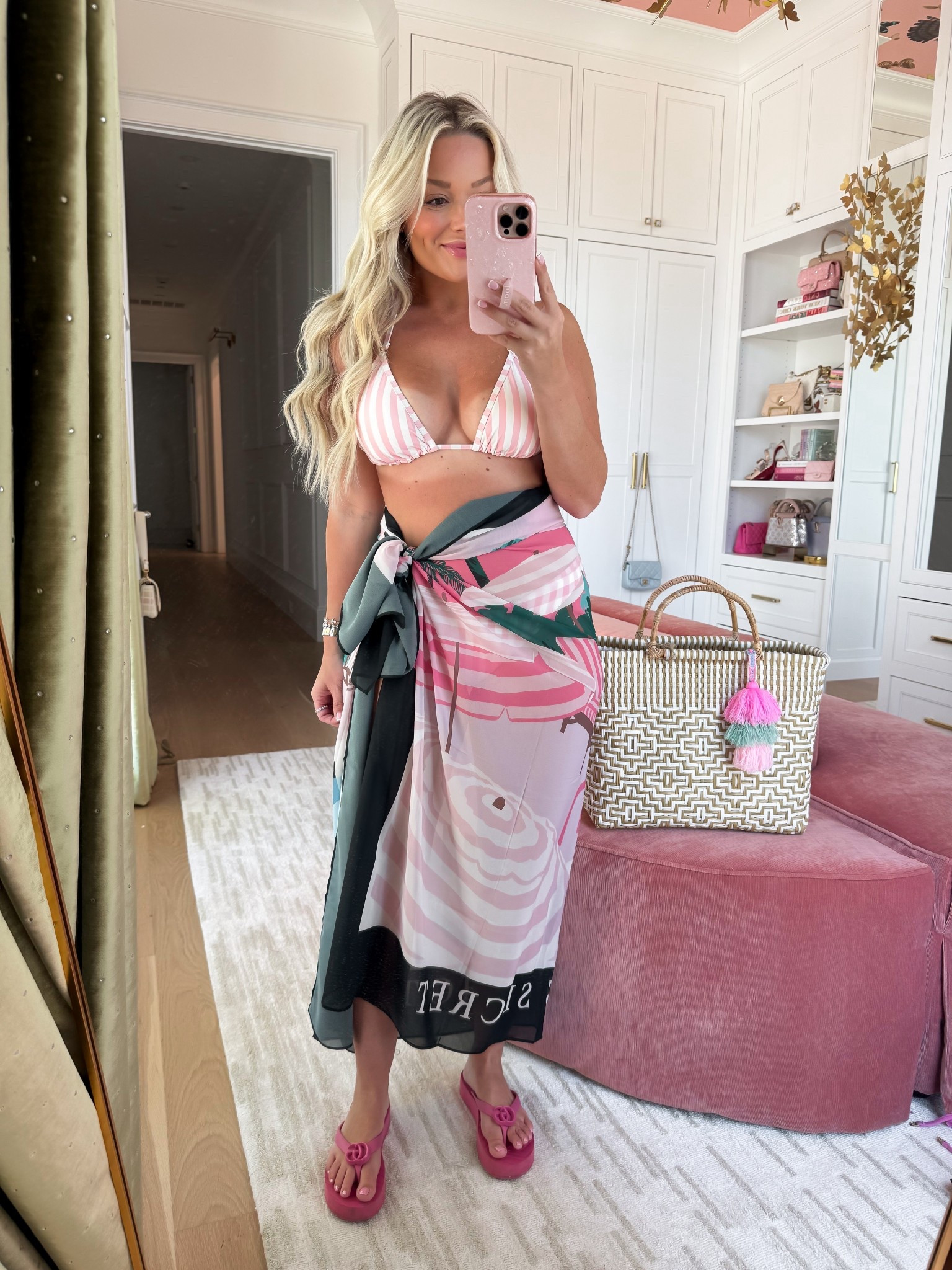 Wearing size medium! 

#LTKPetite #LTKSwim #LTKgrwm