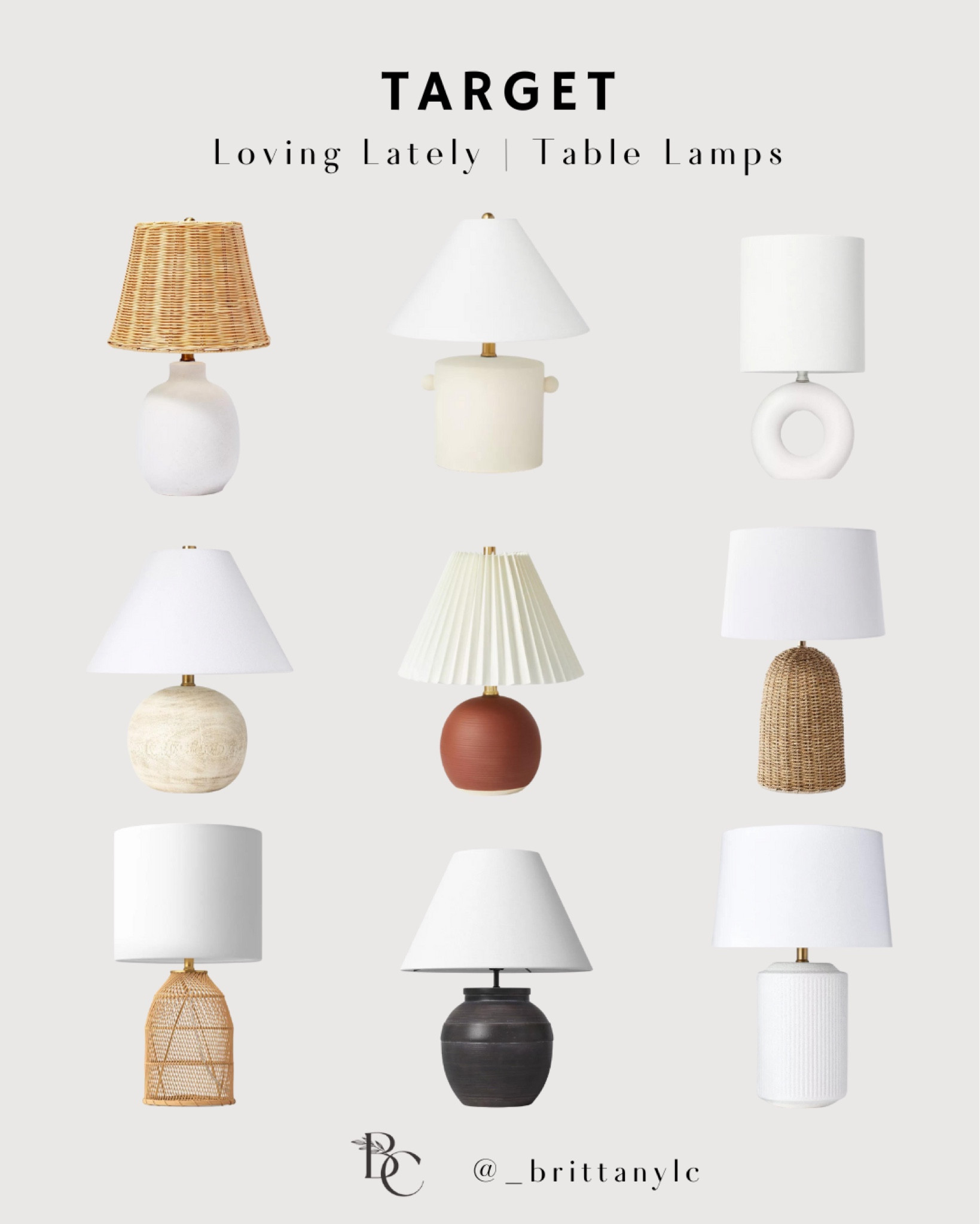 Lamps from Target I’ve been loving lately! Perfect for your side tables, nightstands, and consoles.

#LTKfamily #LTKhome #LTKFind