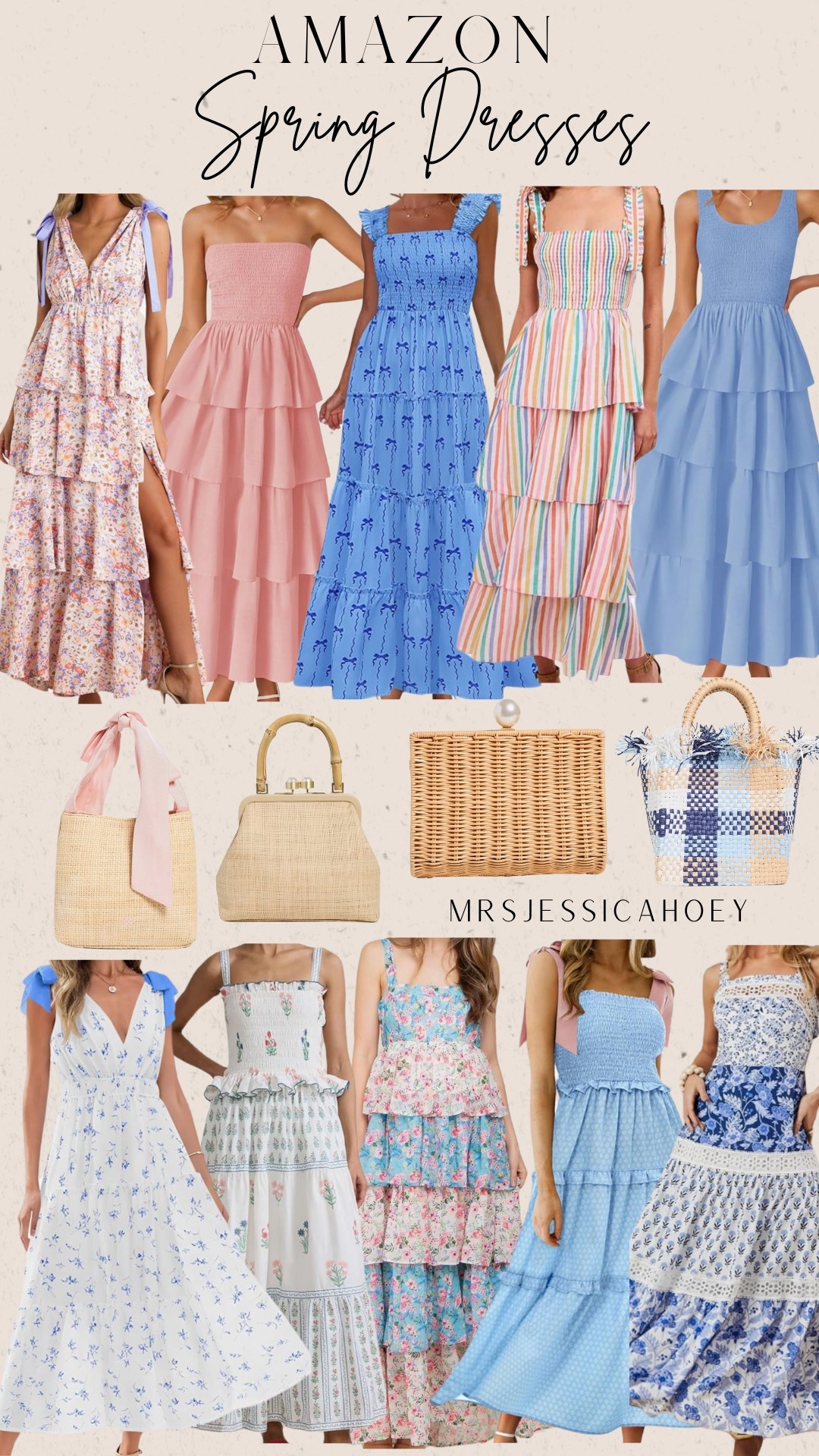 Women’s spring summer dresses. Easter dresses. Vacation outfit. Long maxi flowy dresses. Tie strap spaghetti strap strapless dresses. Wedding guest dress. 

#LTKStyleTip #LTKSeasonal #LTKFindsUnder50