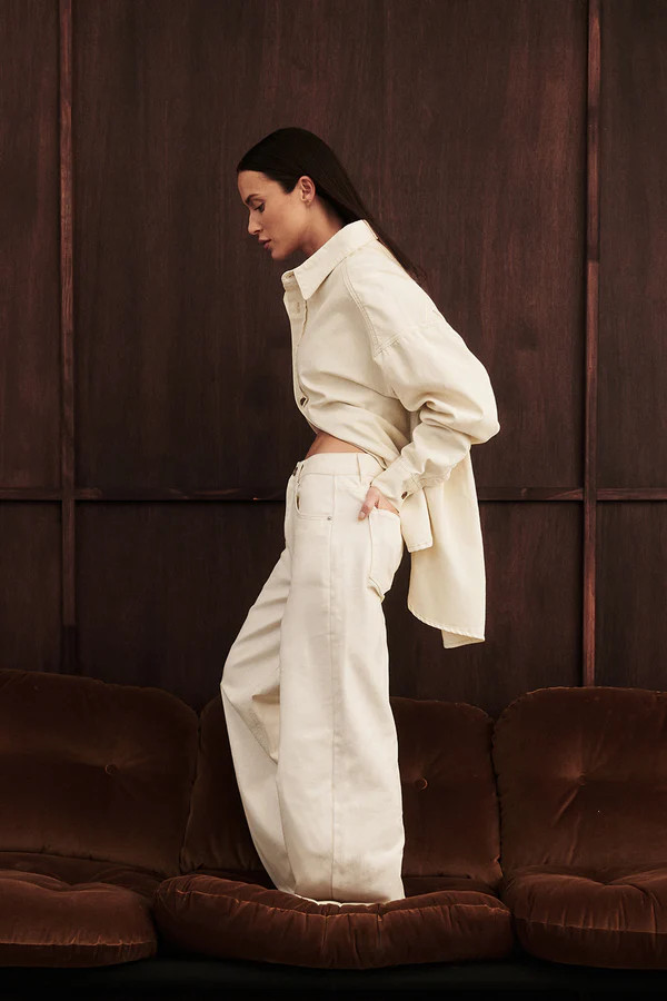 REAGAN 2.0 NATURAL TALL SLOUCHY JEAN | DISSH