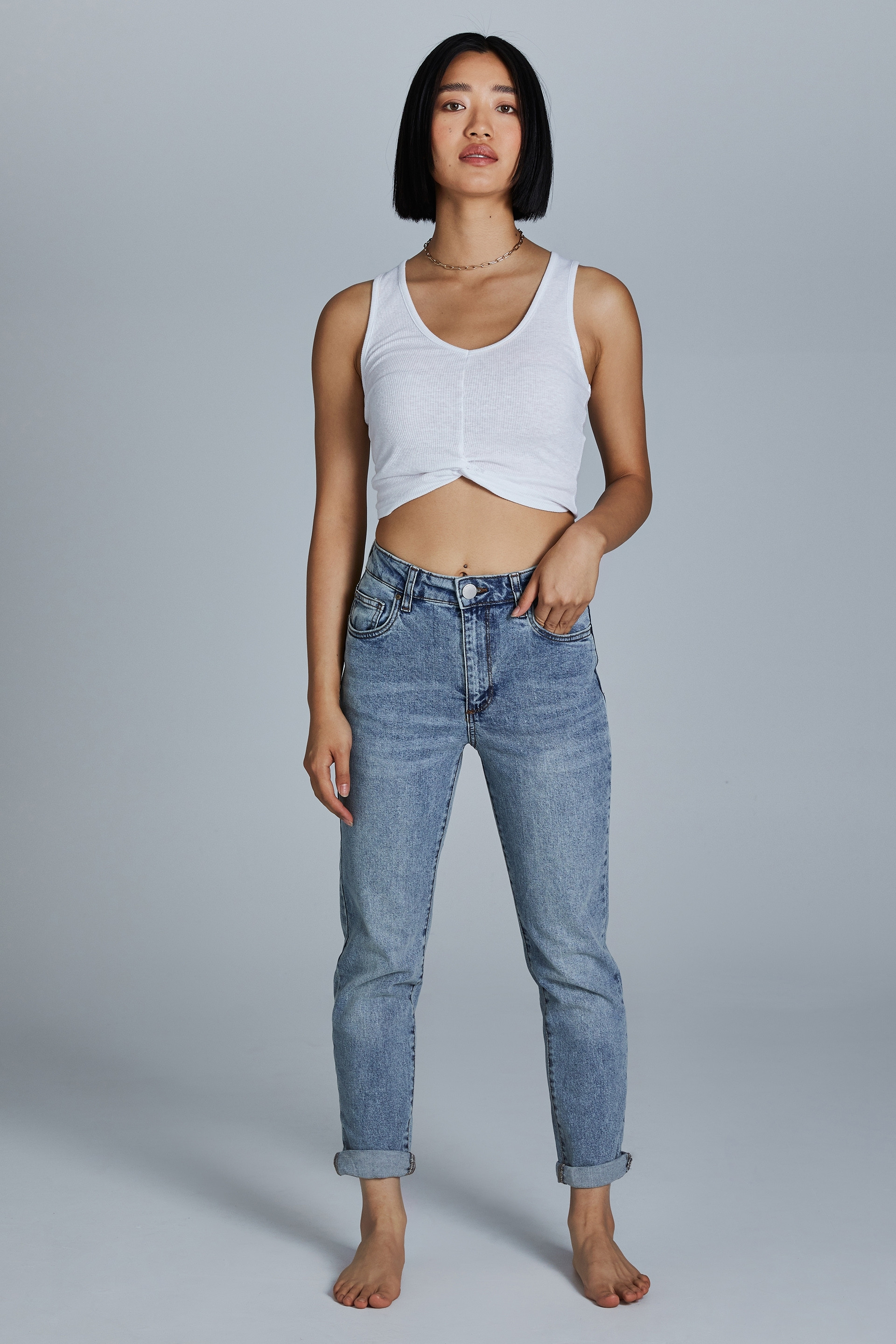Petite Stretch Mom Jean | Cotton On (ANZ)