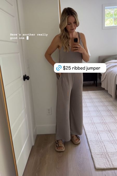 $25 ribbed jumpsuit 🙌🏻🍉☀️🌱