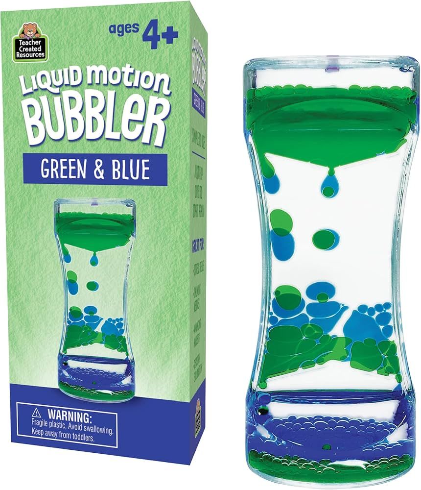 Green & Blue Liquid Motion Bubbler | Amazon (US)