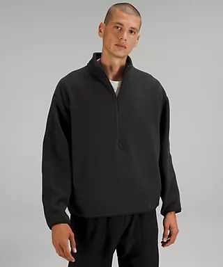 Oversized-Fit Fleece Half Zip | Men's Hoodies & Sweatshirts | lululemon | Lululemon (US)