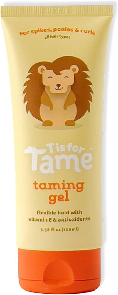 T is for Tame - Kids Hair Styling Gel, All-Natural Alcohol-Free Hair Gel for Kids & Toddlers, 202... | Amazon (US)