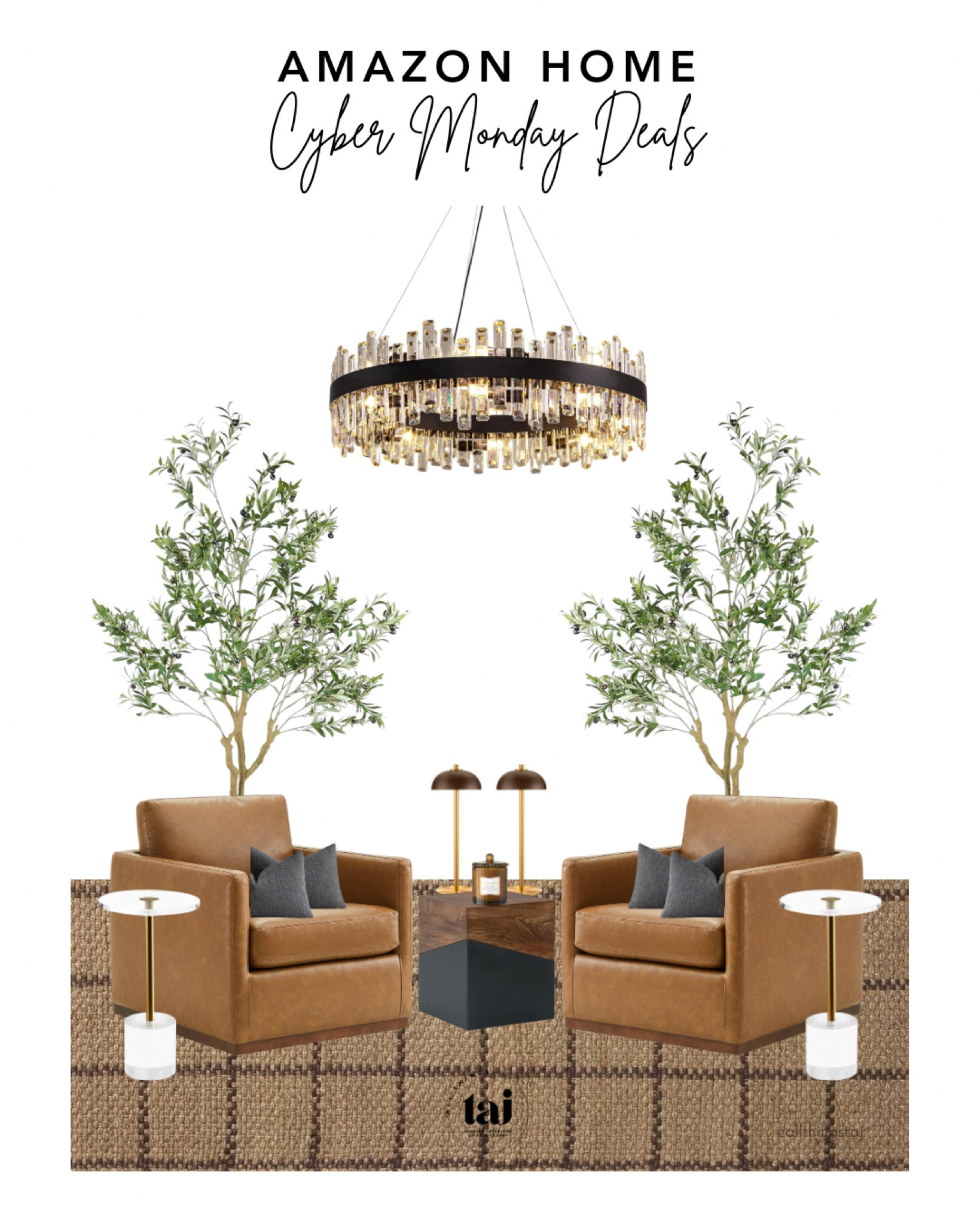 So much goodness on the Amazon Cyber sale - these swivel chairs have 4.7 stars and available in different colors/fabrics. The chandelier, tall faux olive tree, accent tables, rechargeable wireless table lamps, chic area rug and more all have high ratings and looks so good 😊 explore these and more before the sale ends on Monday 🥰

#LTKHome #LTKSeasonal #LTKCyberWeek