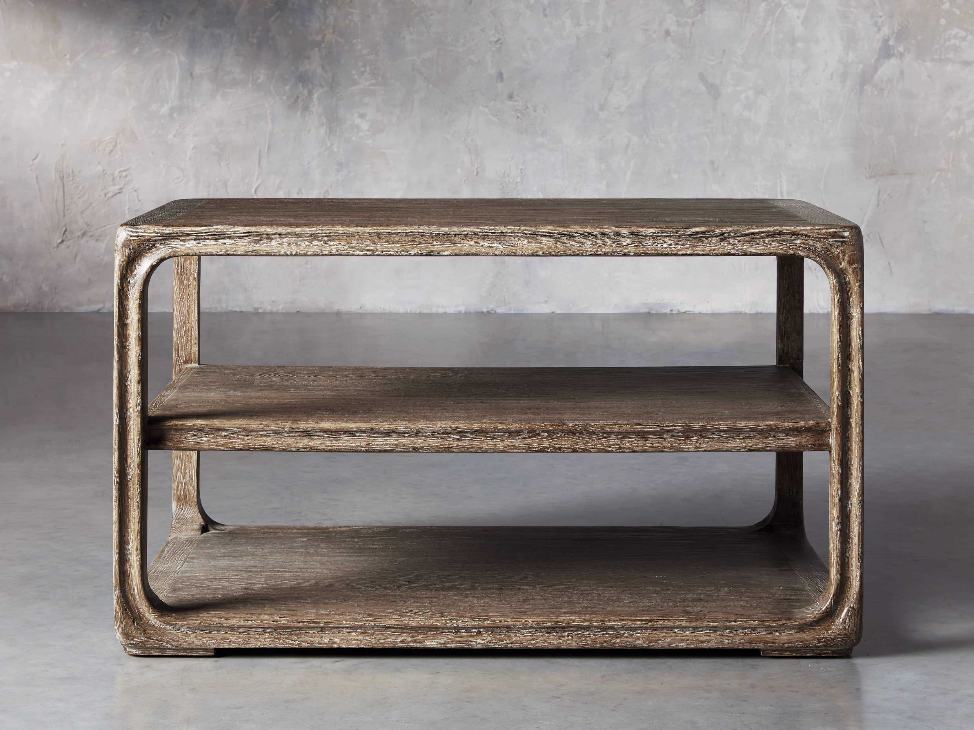 Bertogne Shelf End Table | Arhaus