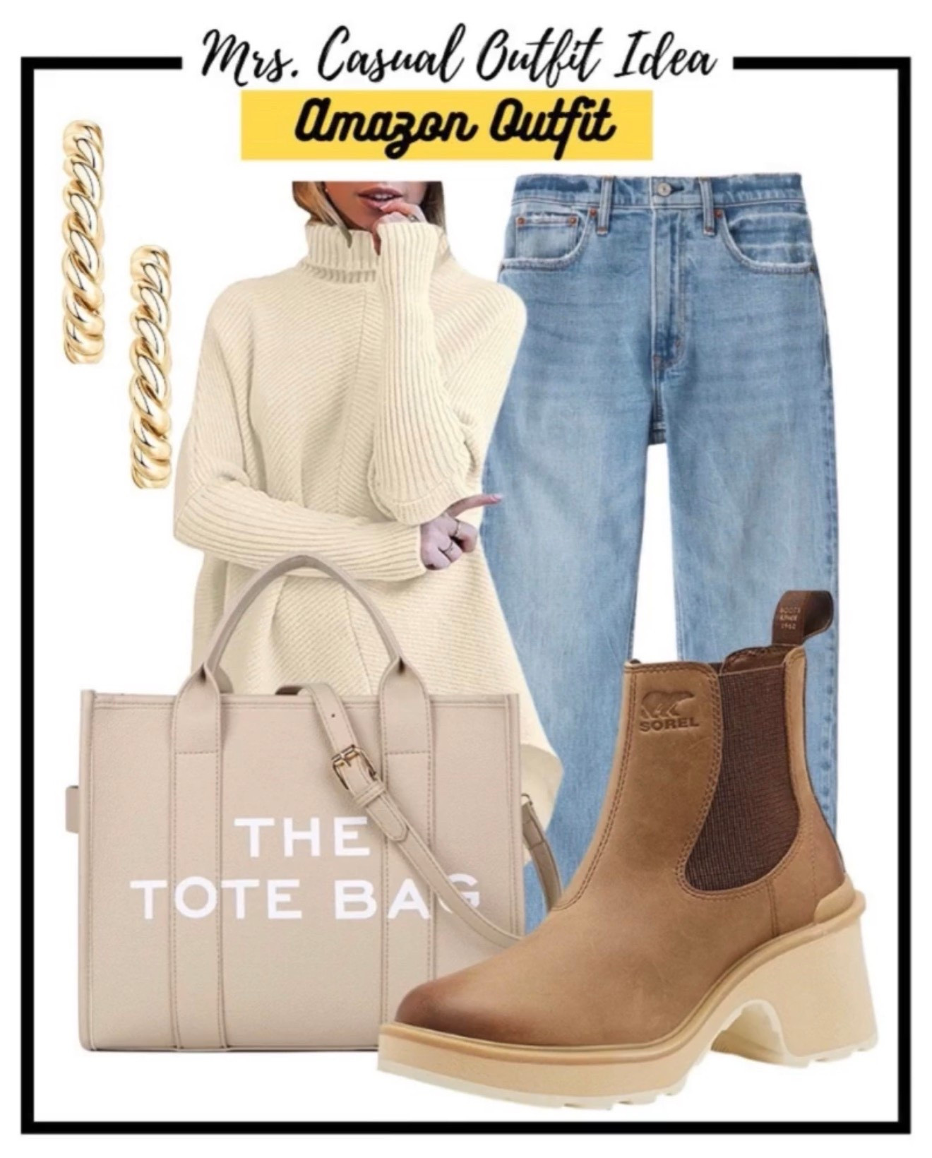 An easy Amazon outfit that looks way more expensive than it is ✨ classic, cozy, and timeless 🔗⬇️

#LTKFindsUnder50 #LTKSeasonal #LTKOver40