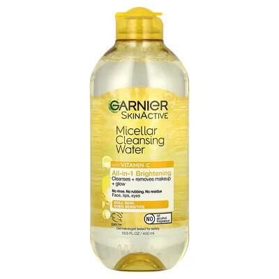 Garnier, SkinActive, Micellar Cleansing Water With Vitamin C, 13.5 fl oz (400 ml) | iHerb