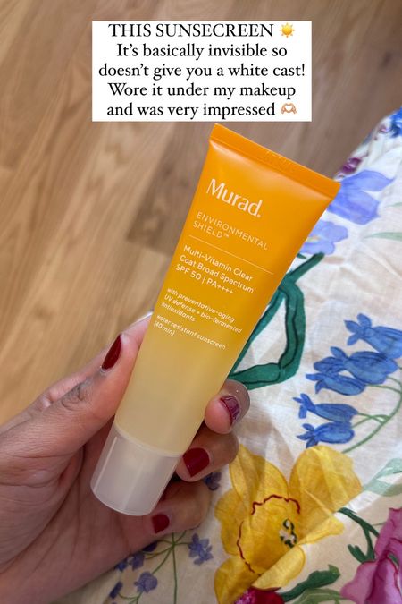 Love this sunscreen! Doesn’t leave a white cast and works amazing under my makeup 

#LTKBeauty