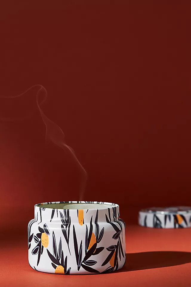 Capri Blue Printed Candle Tin | Anthropologie (US)