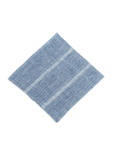 Yarn-Dyed Stripe Napkin - Indigo | The Little Market